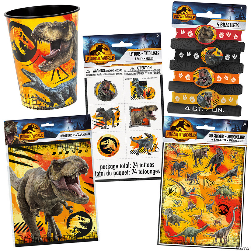 Jurassic World 3: Dominion&#8482; Party Favor Kit for 8 Image