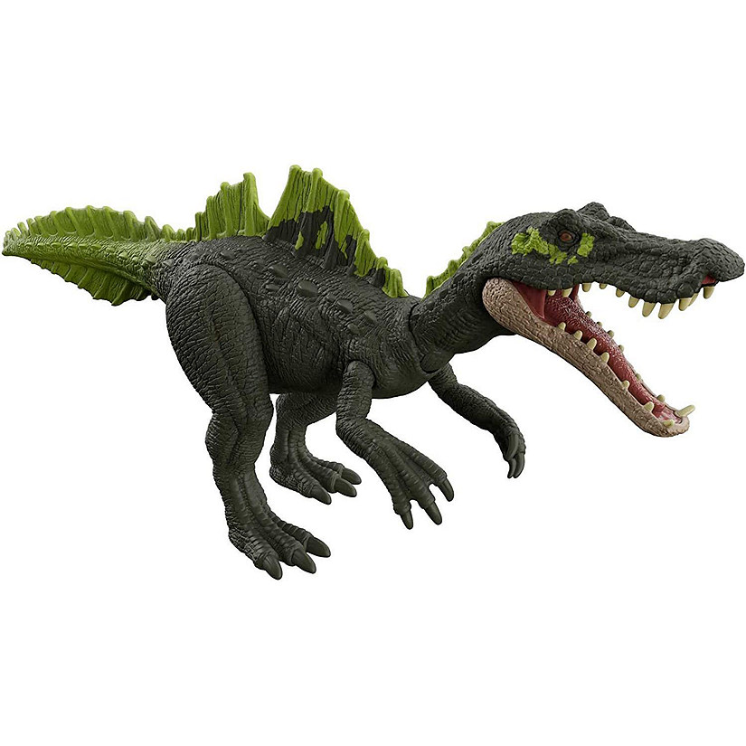 Jurassic World Dominion Roar Strikers Ichthyovenator Dinosaur Action Figure, Roaring Sound Image