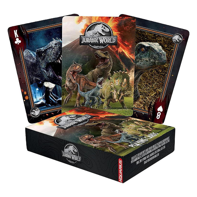 Jurassic World Playing Cards Image