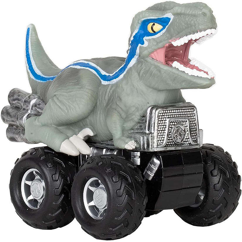 Jurassic World Zoom Riders Raptor- 2.50 x 3.50 x 2.10 In Image