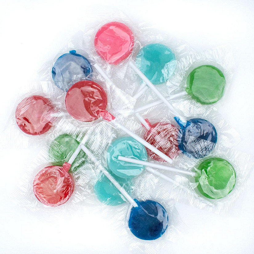 Just Candy Assorted Flat Lollipops Image