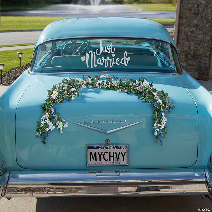 Just Married Car Decorating Kit 3 Pc. Discontinued