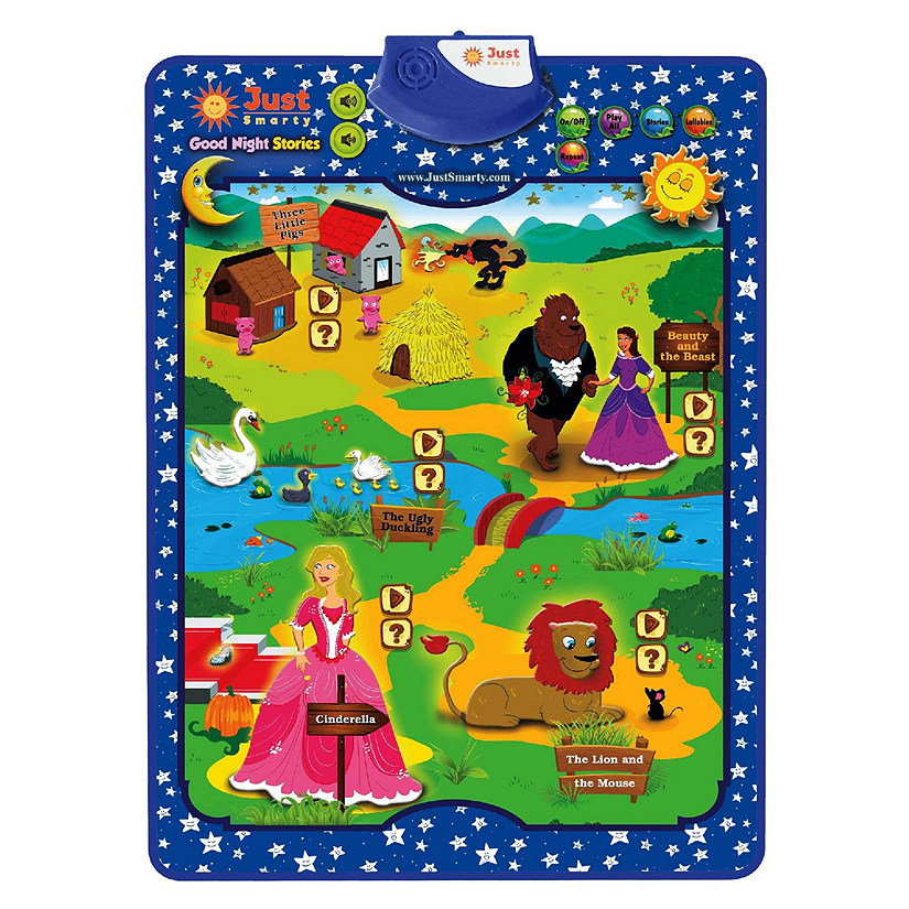 Just Smarty Good Night Stories Interactive Learning Poster Image