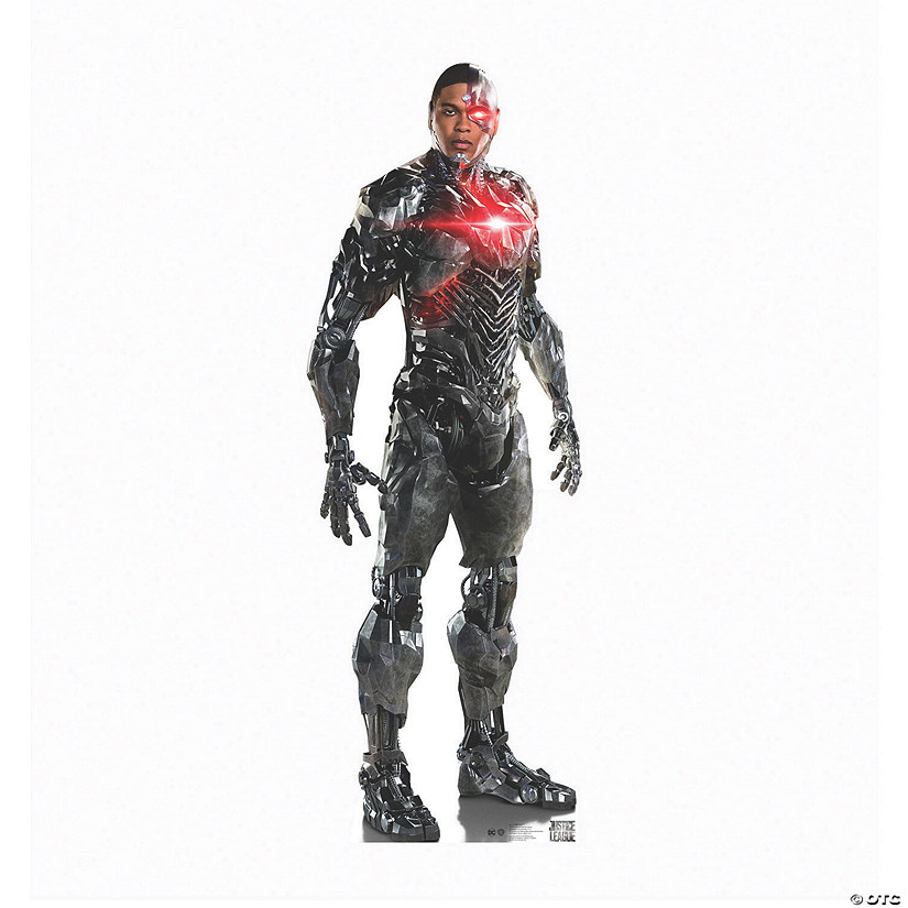Justice League&#8482; Cyborg Lifesize Cardboard Stand-Up Image