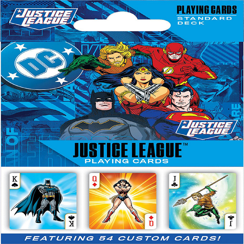 Justice League Playing Cards - 54 Card Deck Image