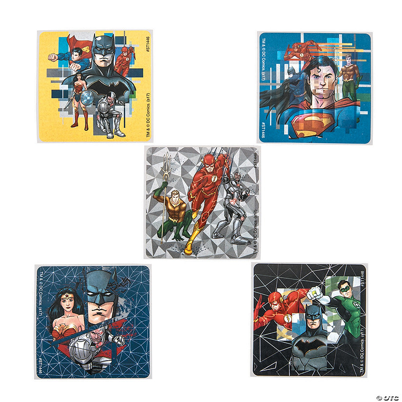 Justice League&#8482; Stickers - 50 Pc. Image