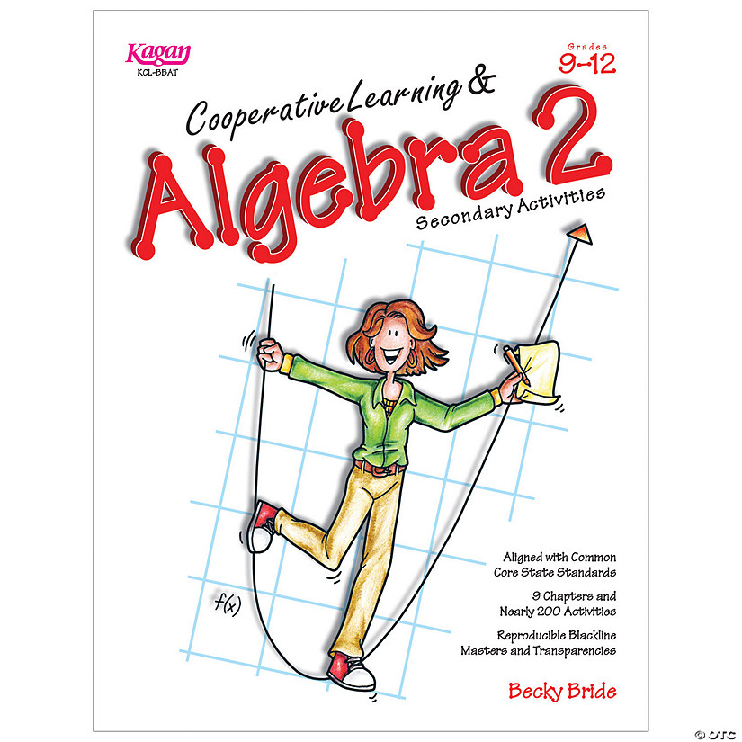 Kagan Cooperative Learning & Algebra 2 Secondary Activities Book, Grade 9-12 Image