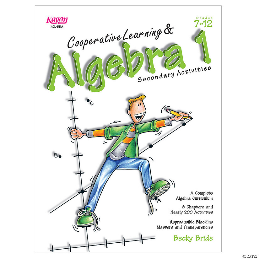 Kagan Cooperative Learning & Algebra Book, Grade 7-12 Image