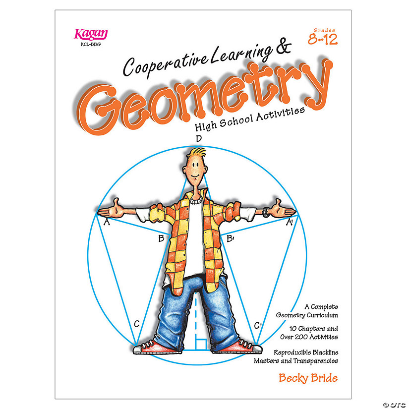 Kagan Cooperative Learning & Geometry High School Activities Book, Grade 8-12 Image
