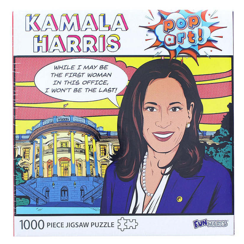 Kamala Harris Pop Art 1000 Piece Jigsaw Puzzle Image
