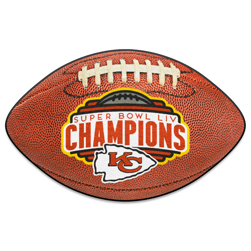 Kansas City Chiefs Football Rug