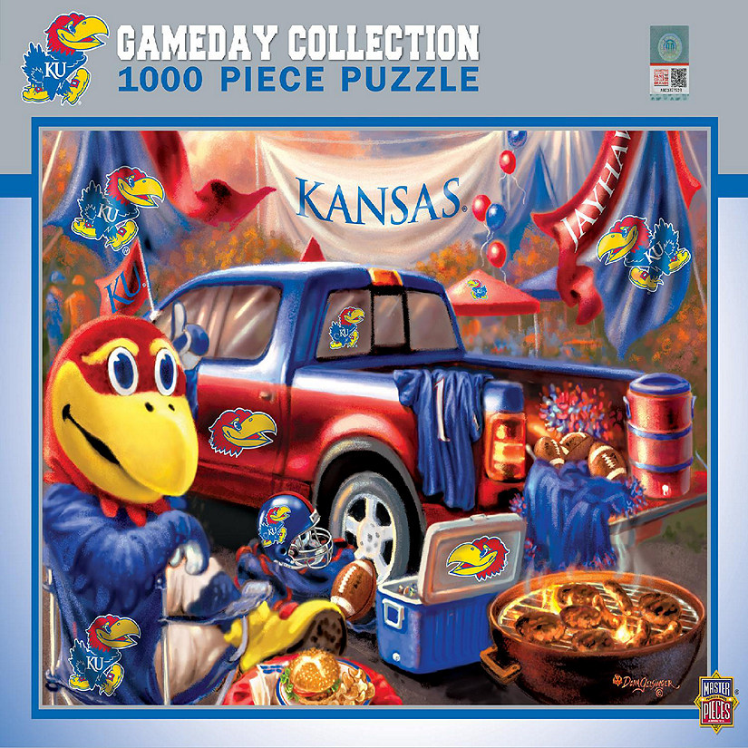 Kansas Jayhawks - Gameday 1000 Piece Jigsaw Puzzle Image