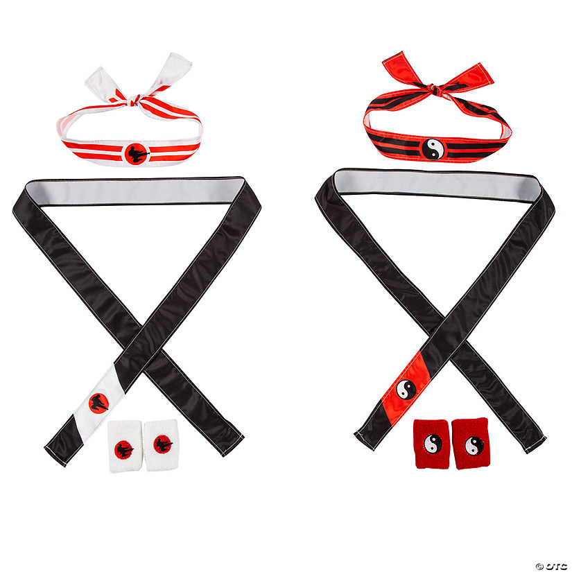 Karate Dress-Up Accessory Kit for 12 - 48 Pc. Image