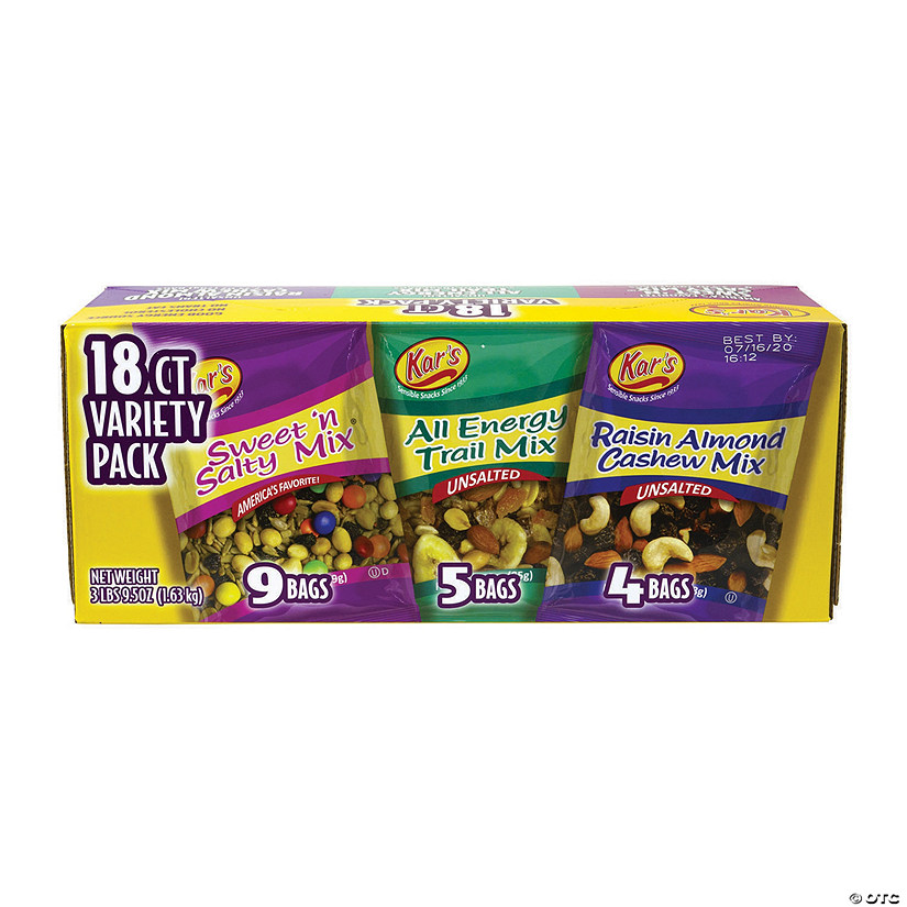 Kar's Trail Mix Variety Pack, 18 Count Image