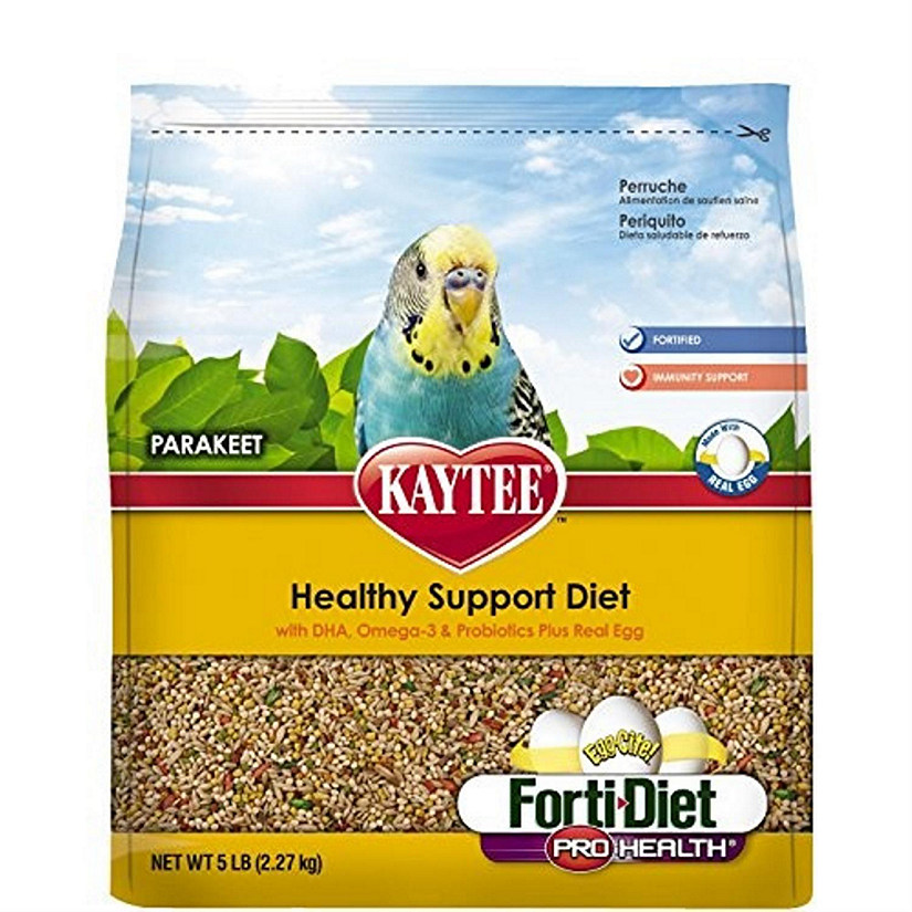 Kaytee #100036921 Forti-Diet Egg-Cite! Parakeet Food, 5 lbs. Image