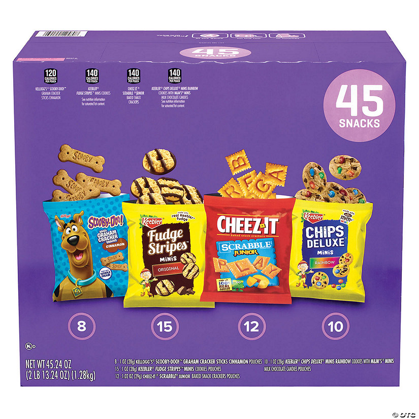 KEEBLER Cookie & Cracker Variety Pack, 42 Count