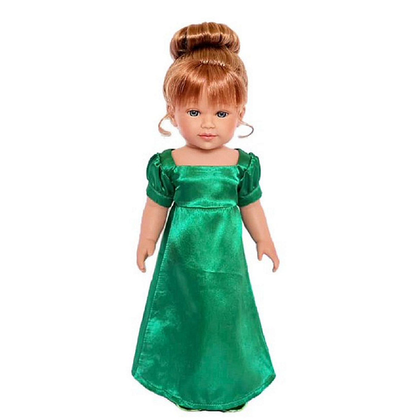 Kennedy and Friends 18" Emerald Green Gown Image