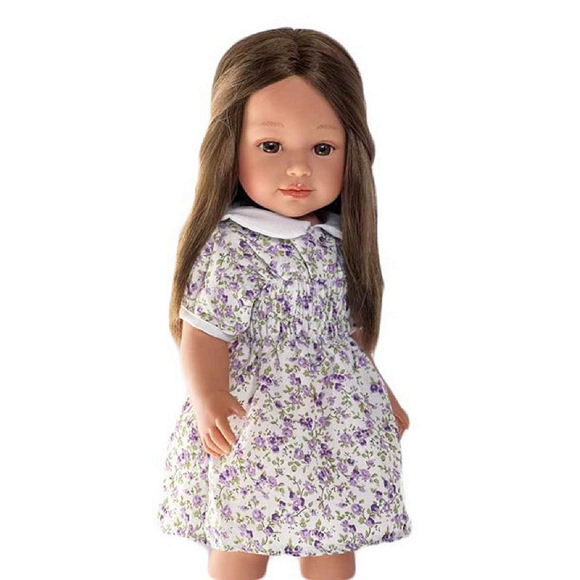 Kennedy and Friends 18" Purple Smocked Dress Image