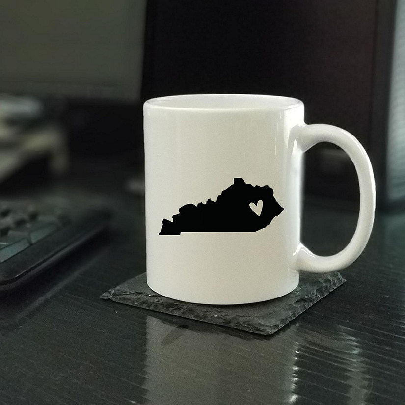 Kentucky State Heart Ceramic Mug Image