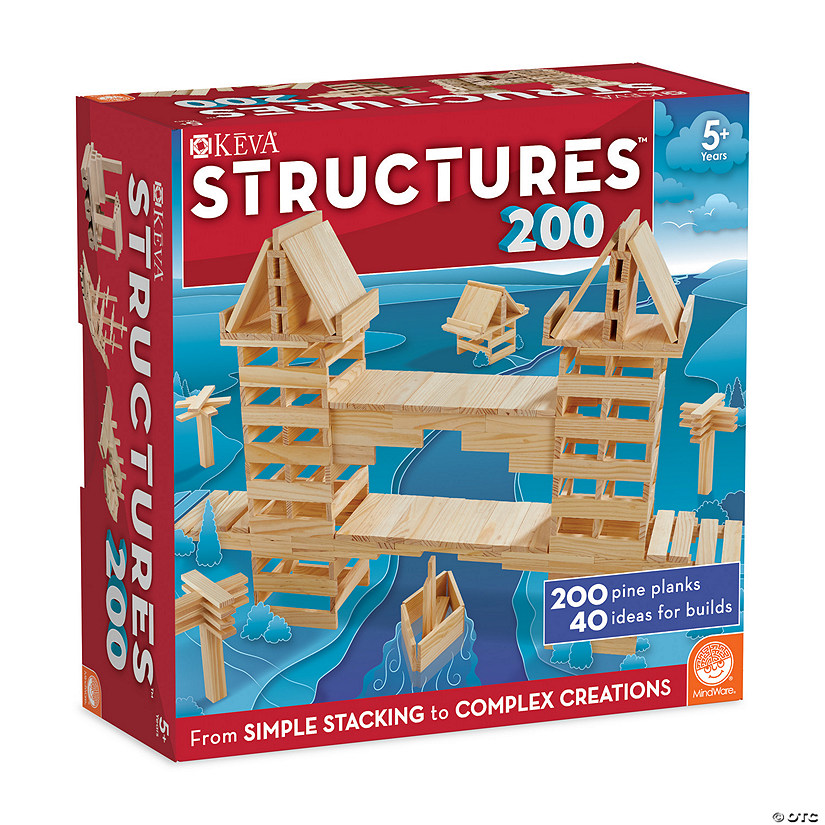 KEVA: Structures 200 Plank Set Image