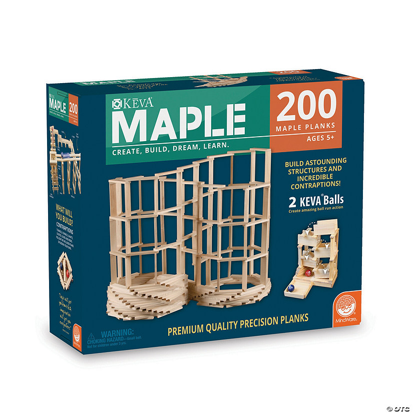 KEVA&lt;sup&gt;&amp;#174;&lt;/sup&gt; Maple: 200 Plank Set Image