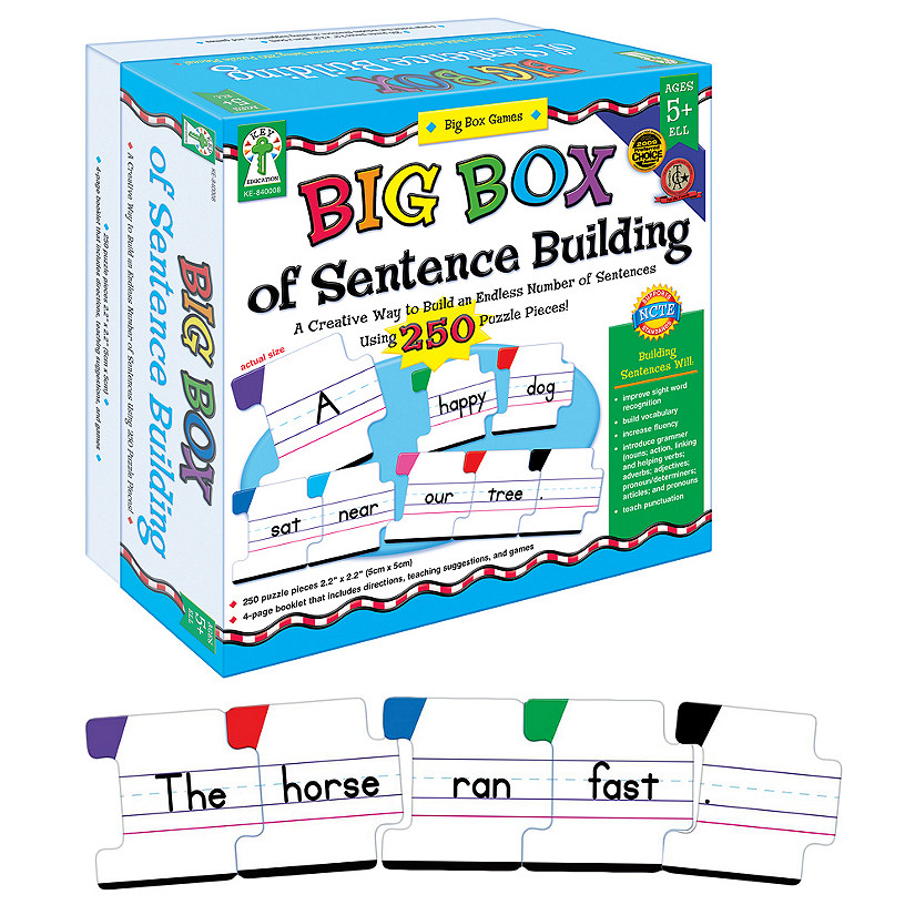 Key Education Publishing Big Box of Sentence Building Manipulative Image