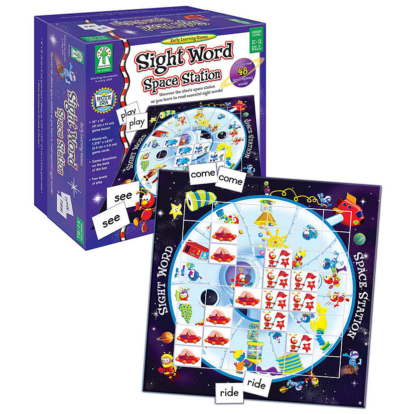 Key Education Publishing Sight Word Space Station Board Game Image