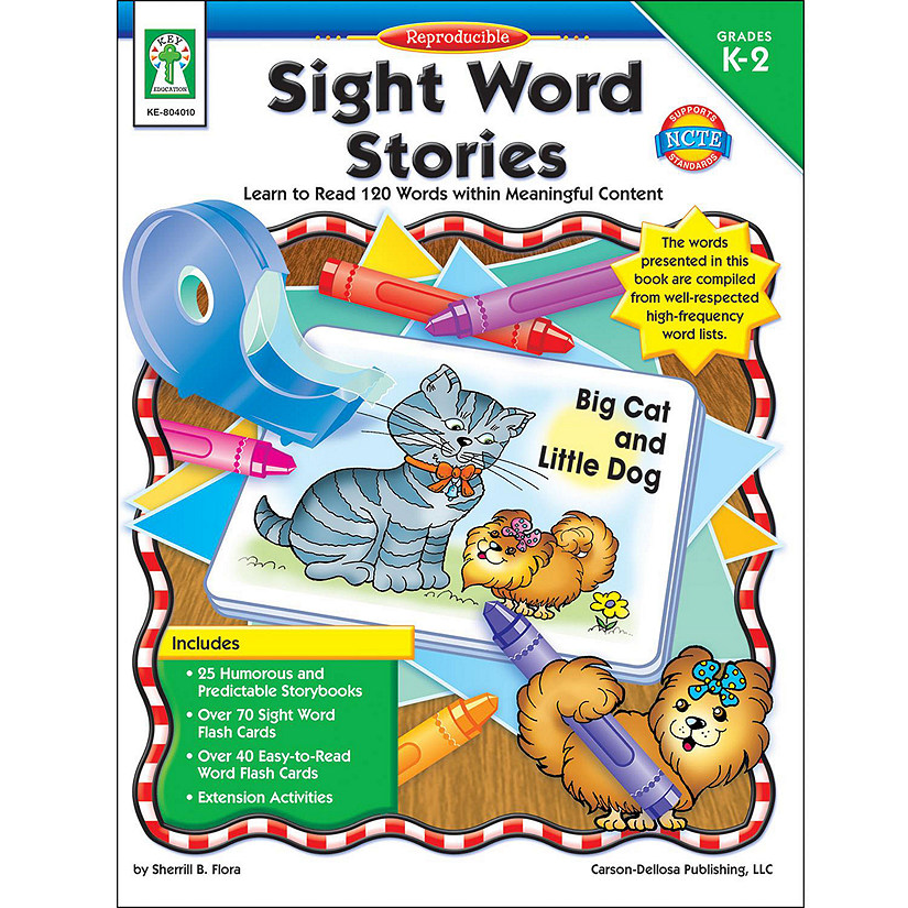 Key Education - Sight Word Stories, Grades K - 2 Resource Book Image