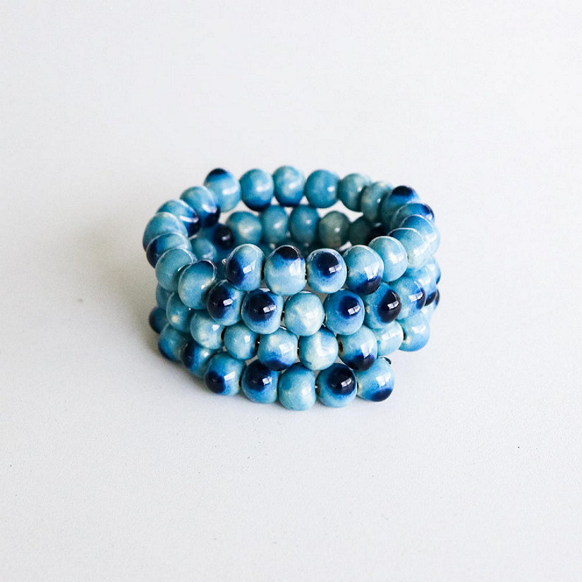 Khutsala&#8482; Artisans Turquoise Memory Bracelet - 1 Piece Image