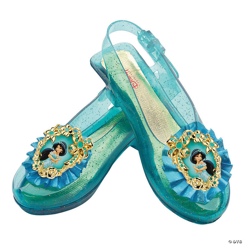 Kid’s Disney's Aladdin Jasmine Sparkle Shoes Oriental Trading