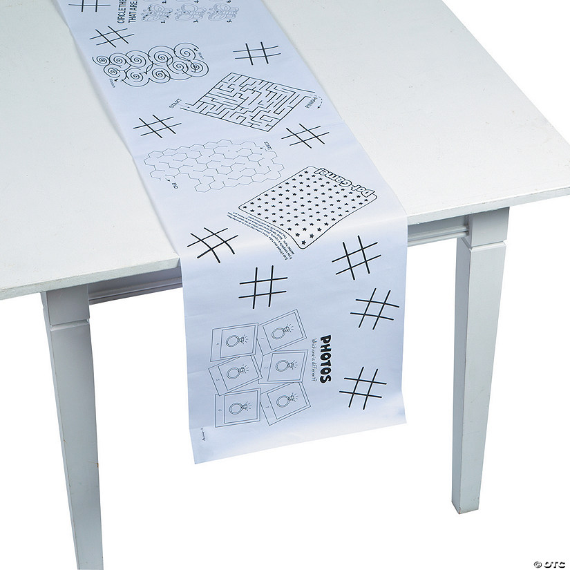 Kid&amp;#8217;s Games Table Runner Image