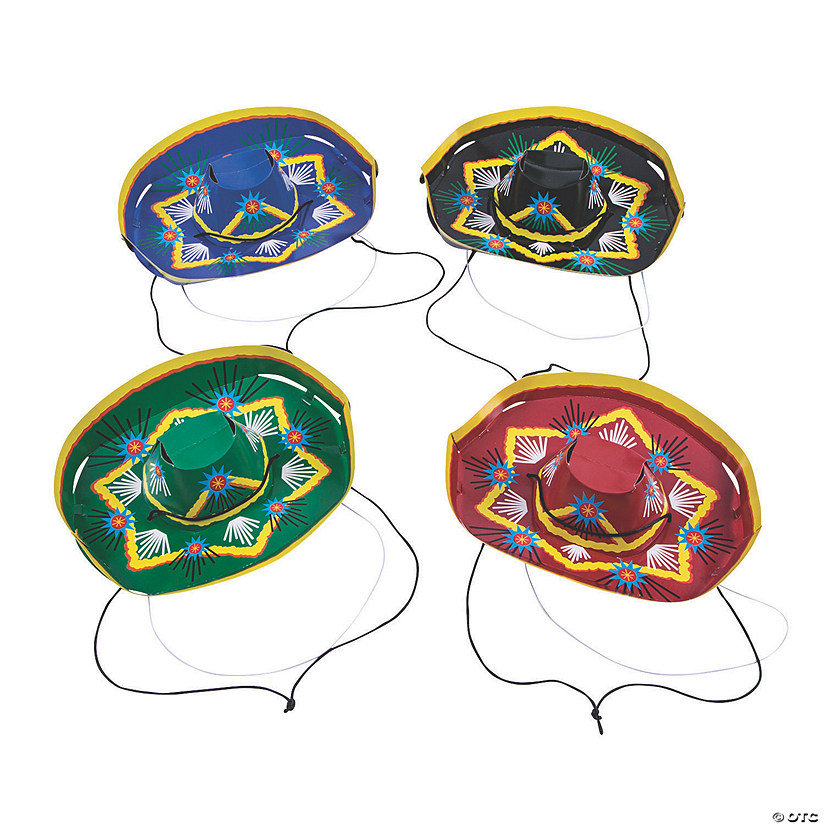 Kid&#8217;s Paper Mariachi Hats - Less Than Perfect - 12 Pc. Image