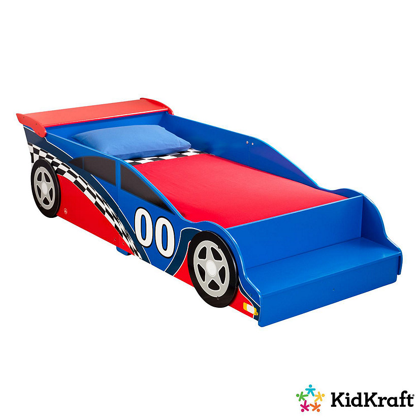 KidKraft Racecar Toddler Bed