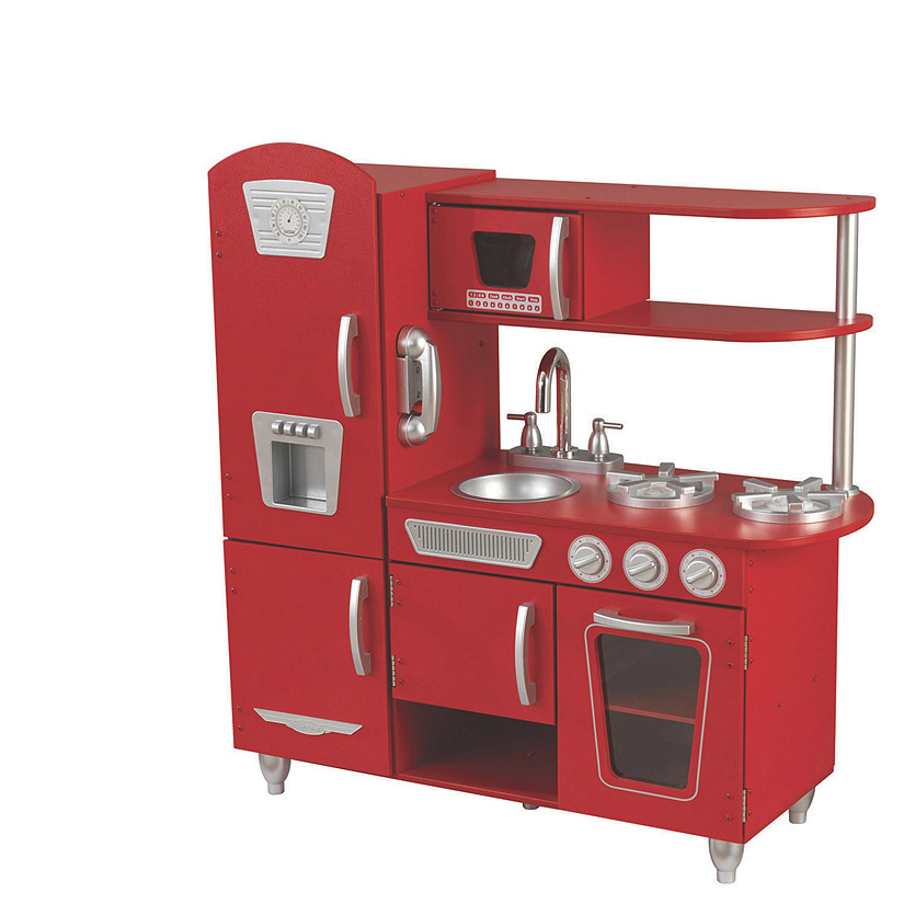 Play kitchen red - Toy kitchen red Kidkraft - New! - KinderSpell ®