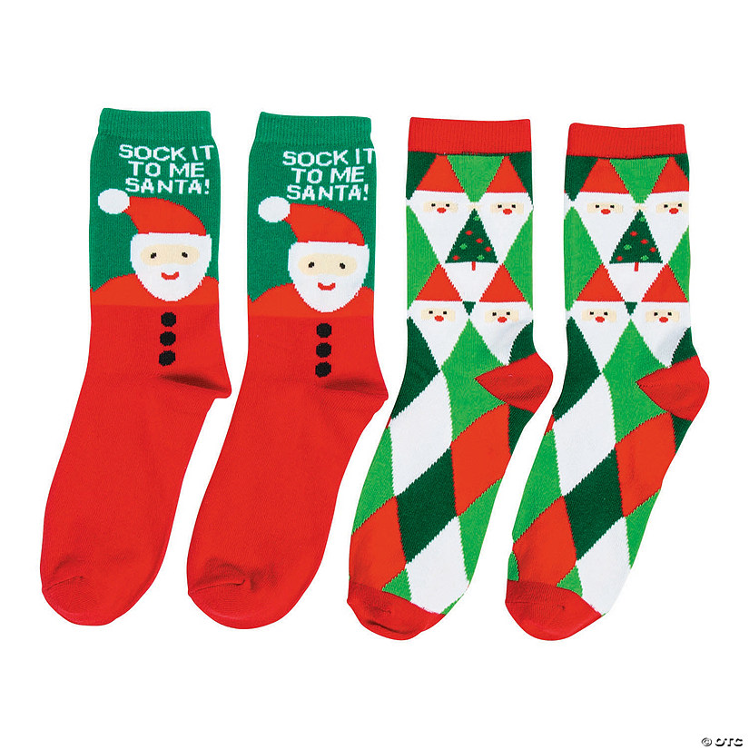 Kids’ Christmas Socks Oriental Trading