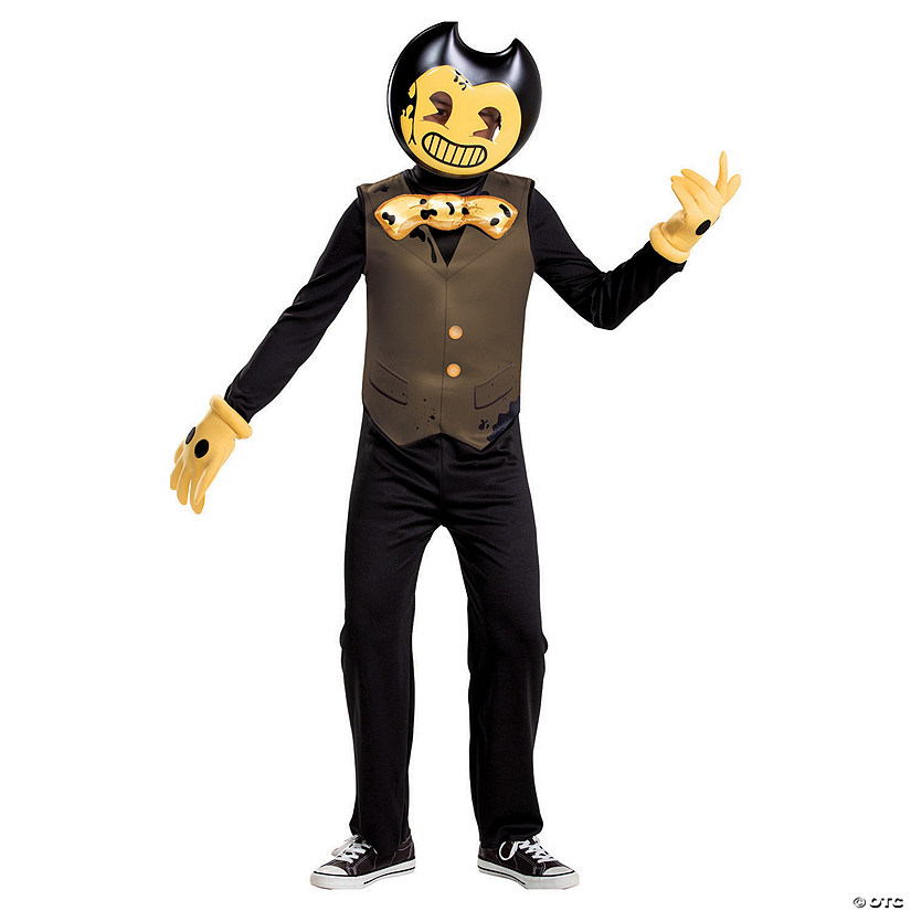 Kids Classic Bendy Dark Revival Costume Image