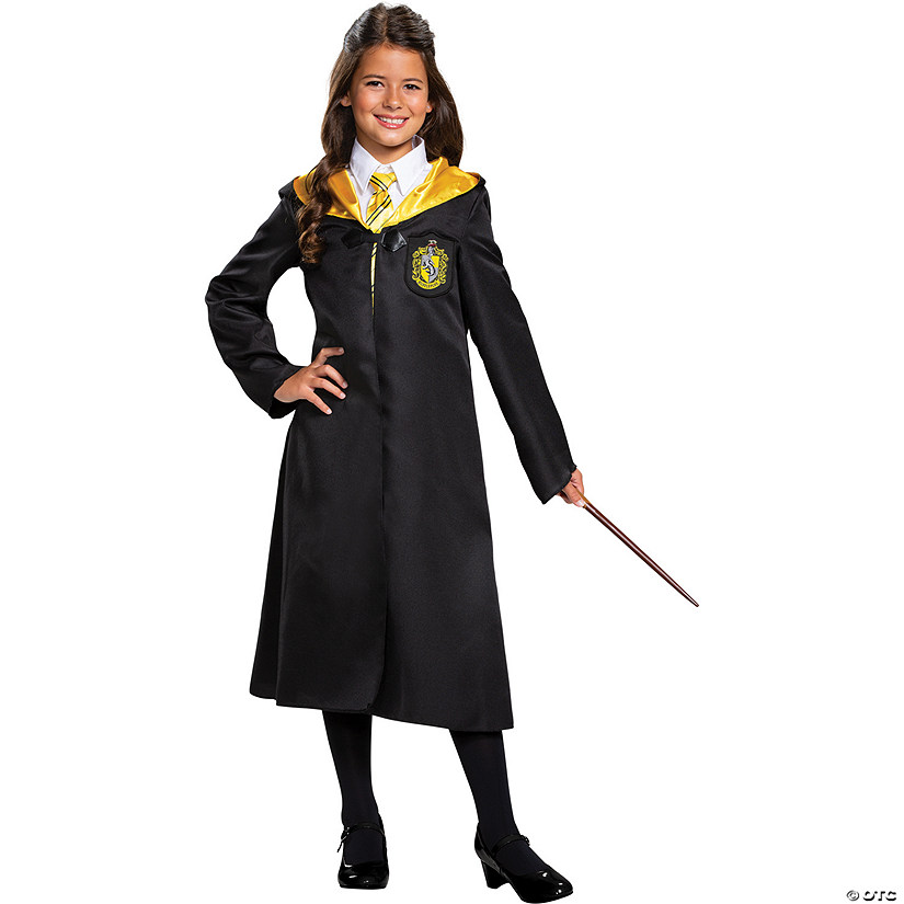 Kids Classic Harry Potter&#8482; Hufflepuff Robe - Large 10-12 Image