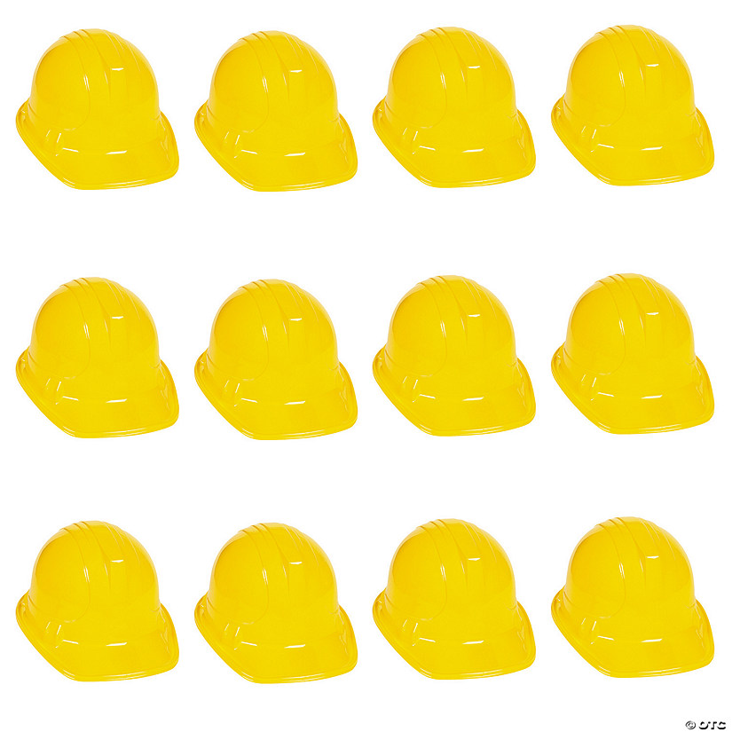 Kids’ Construction Hats - 12 Pc. Image