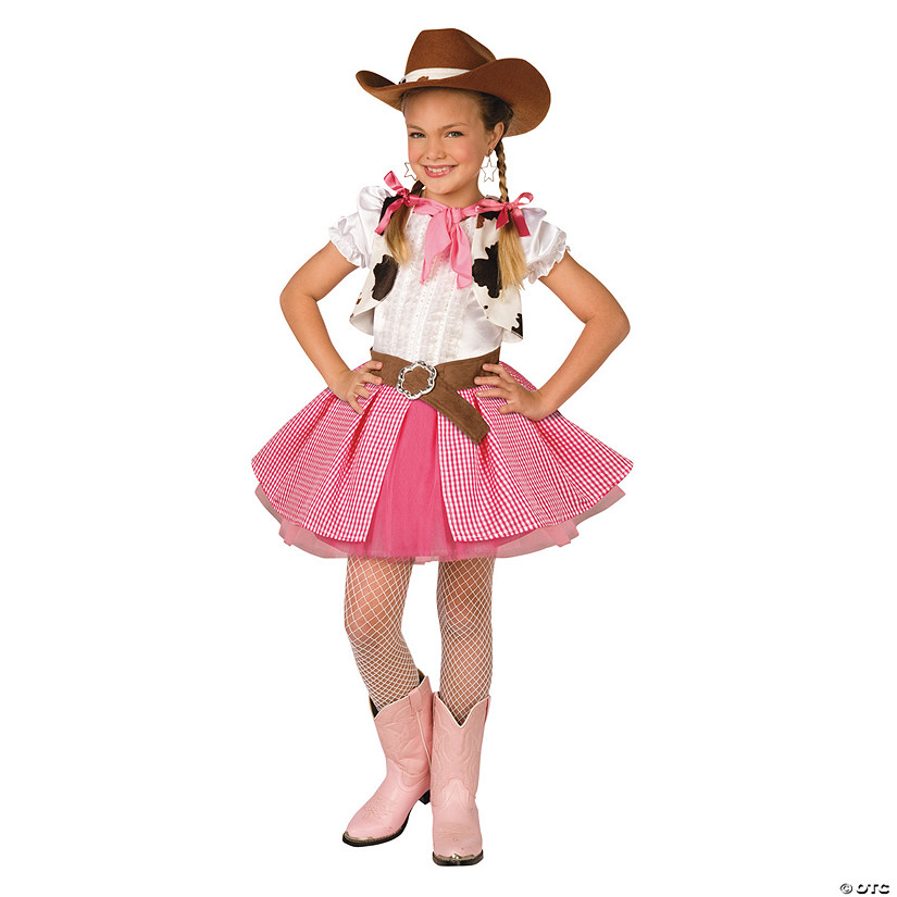 Kids Cowgirl Cutie Costume Image