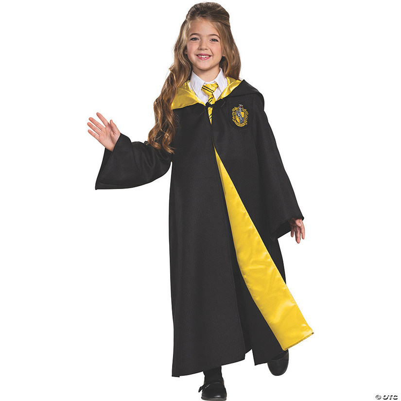 Kids Deluxe Harry Potter Hufflepuff Robe Image