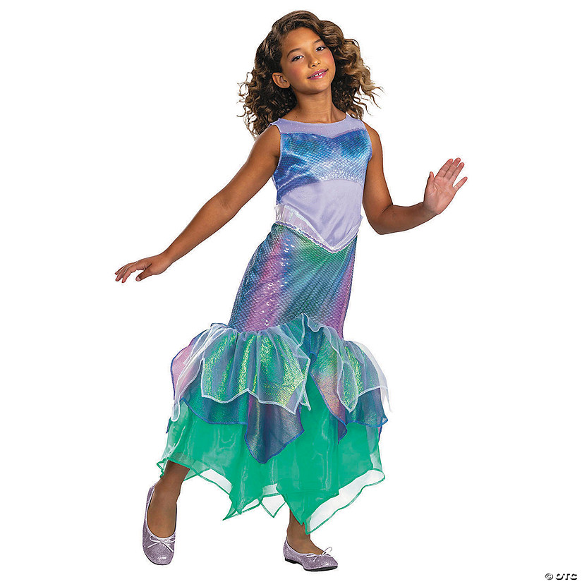 Kid's Deluxe Little Mermaid Ariel Costume