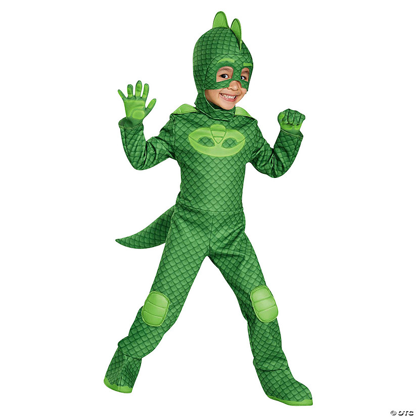 Kids Deluxe PJ Masks Gekko Costume Image