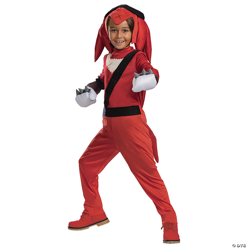 Kids Deluxe Sonic Prime Knuckles Costume Image