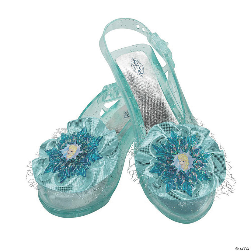 Kids Disney's Frozen Elsa Sparkle Jelly Shoes Image