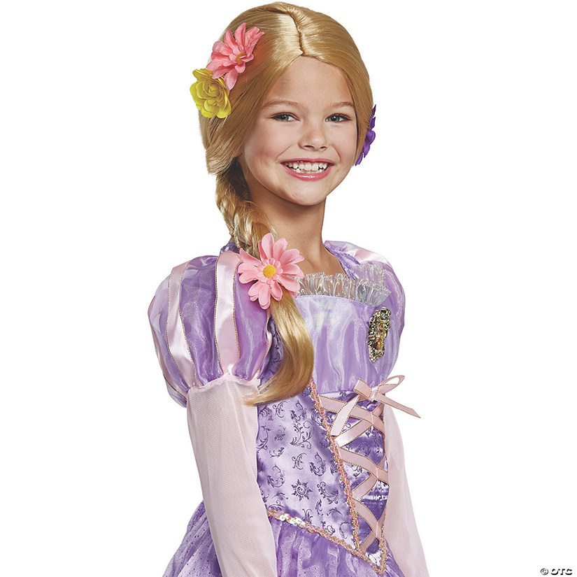 Kids Disney's Tangled Rapunzel Deluxe Wig Image