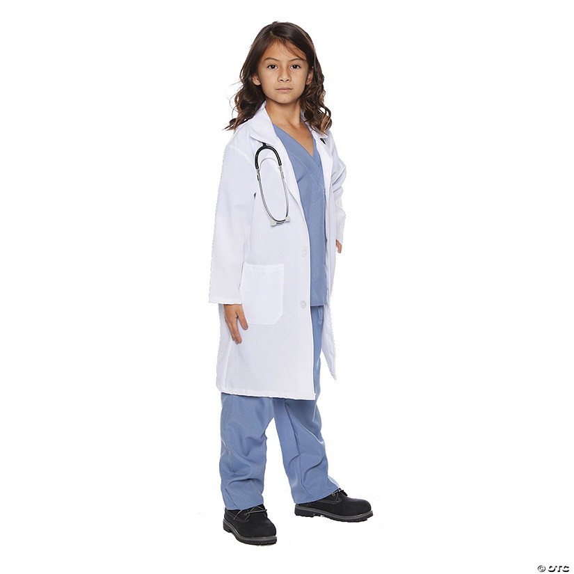 Kid's Doctor Scrubs with Lab Coat Costume | Oriental Trading