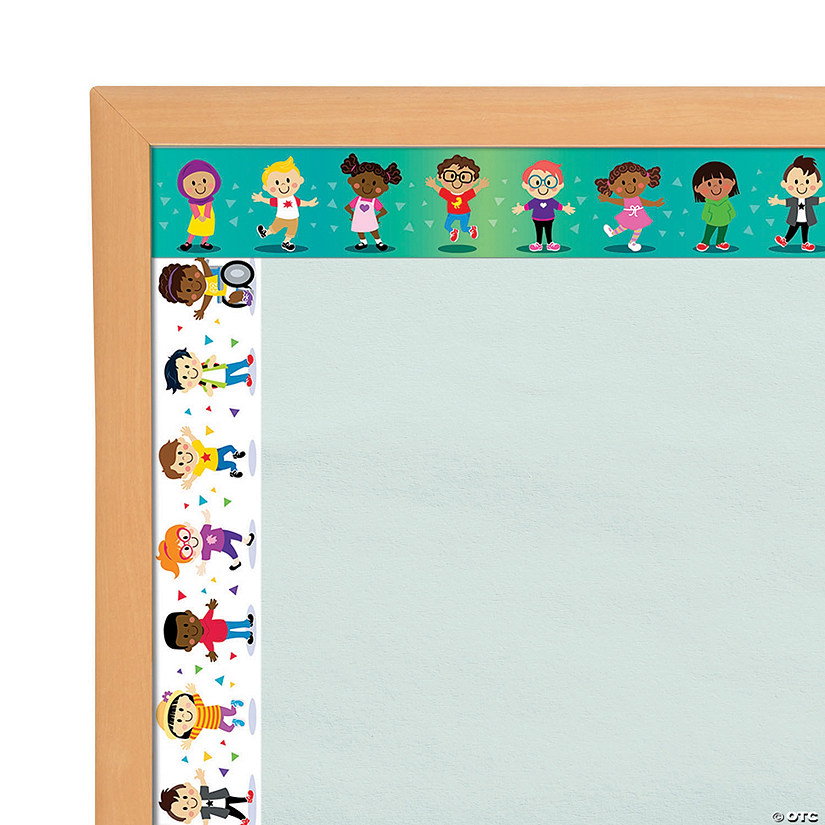 Kids DoubleSided Bulletin Board Borders Oriental Trading