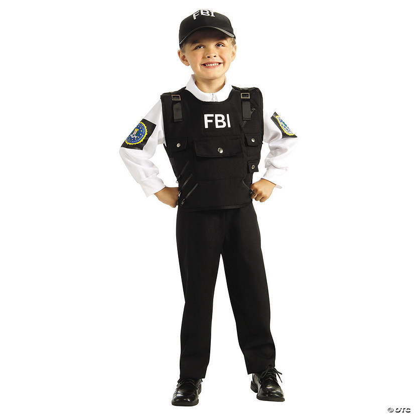 Kid's FBI Agent Costume Image