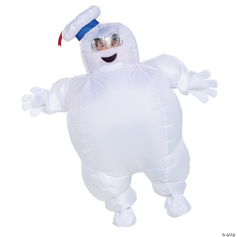 Kid's Inflatable Ghostbusters Stay Puft Costume Image