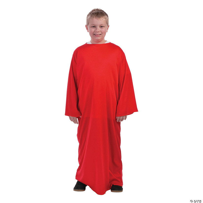 Kids&#8217; L/XL Red Nativity Gown Image